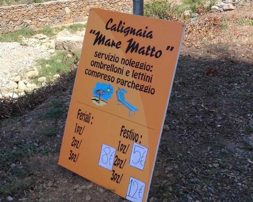 Calignaia, spuntano lettini a noleggio e un parcheggio nell’ex cava 