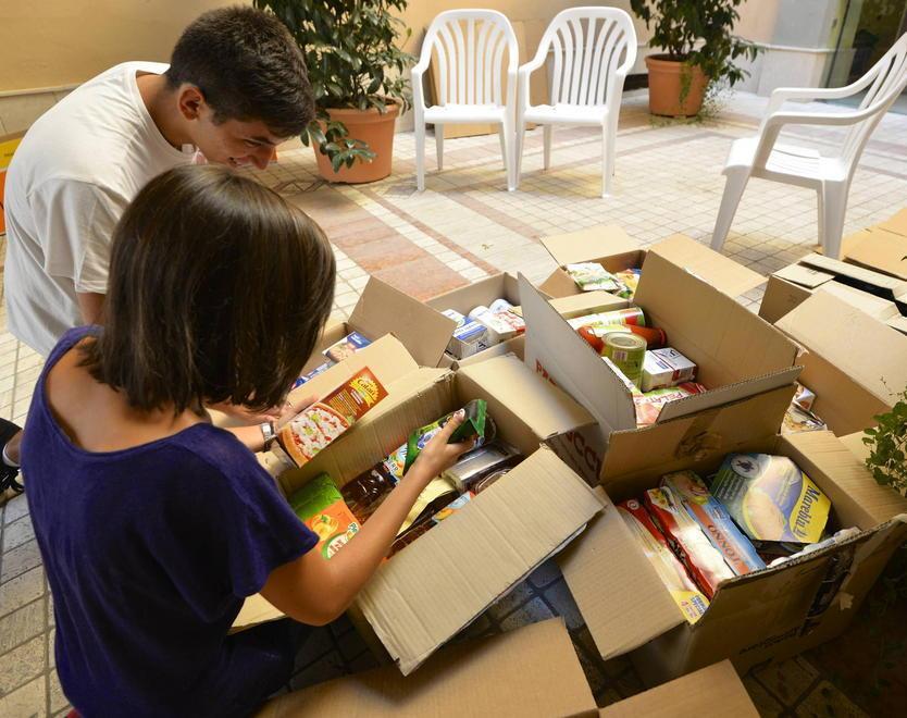 Un successo la raccolta per i poveri 