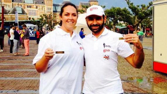Ilaria Scarselli vince il Gelato festival ad Amsterdam