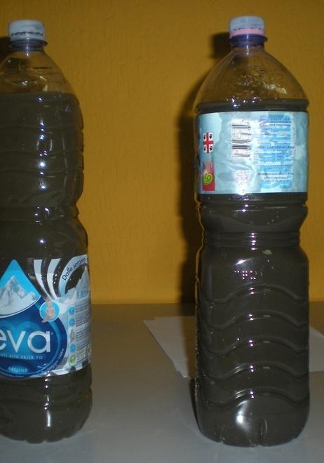 Acqua e fango dai rubinetti 