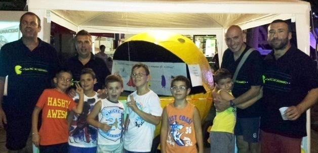 Primo successo: la Pacman car conquista i casumaresi
