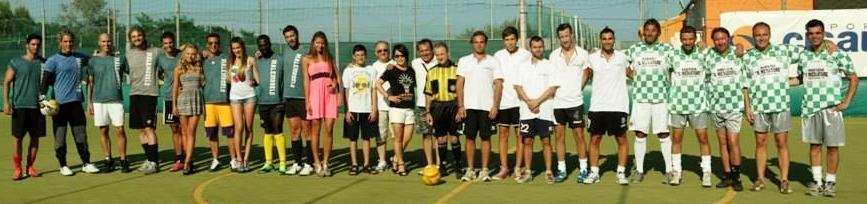 Partite a calcetto e festa ma i fari sono su Telethon 
