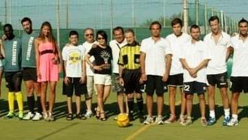 Partite a calcetto e festa ma i fari sono su Telethon