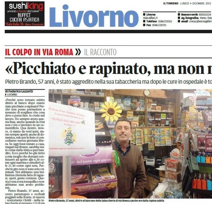 Il precedente Dopo i pugni tornò al lavoro 