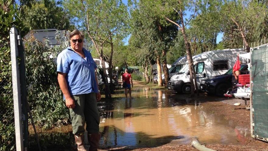 Bomba d’acqua, campeggi allagati