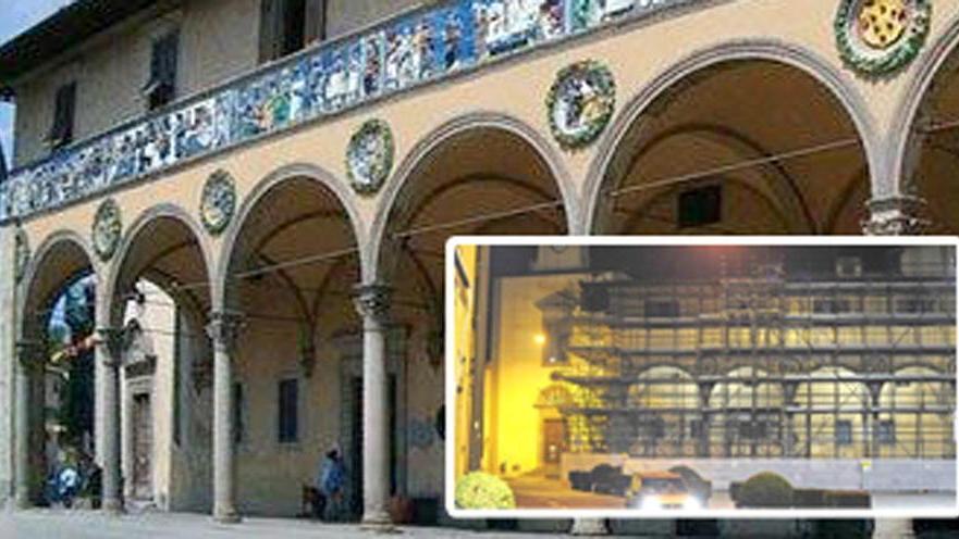 Visite guidate al Fregio robbiano durante il restauro