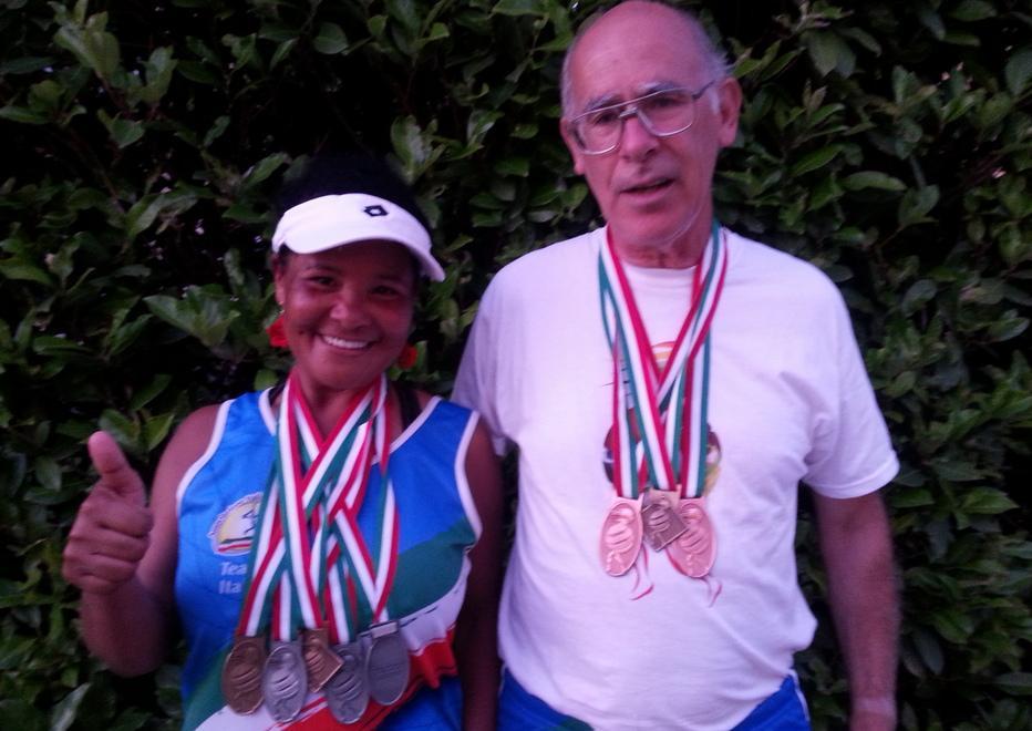 Sugli scudi in maglia azzurra i pistoiesi del Retrorunning