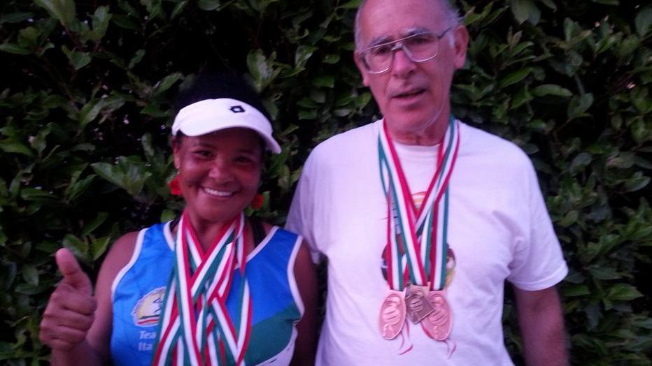 Sugli scudi in maglia azzurra i pistoiesi del Retrorunning