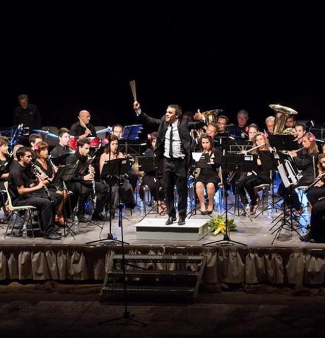 Peccioli, un “live” del concerto della Filarmonica