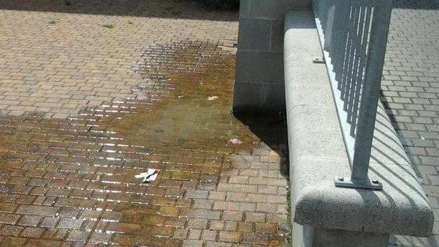 Perdita d’acqua in via di Montramito Arriva da un contatore del Comune