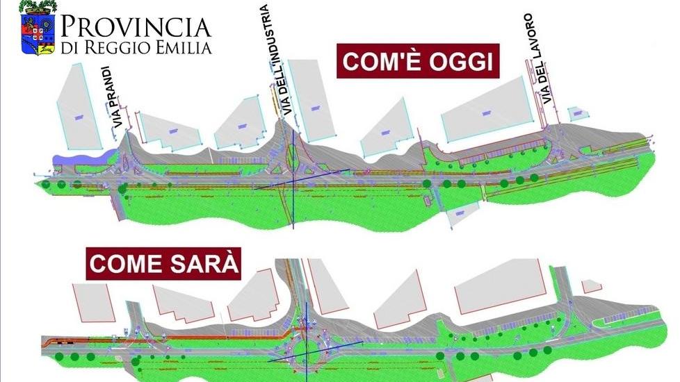 Al via i lavori per la rotonda di Bosco