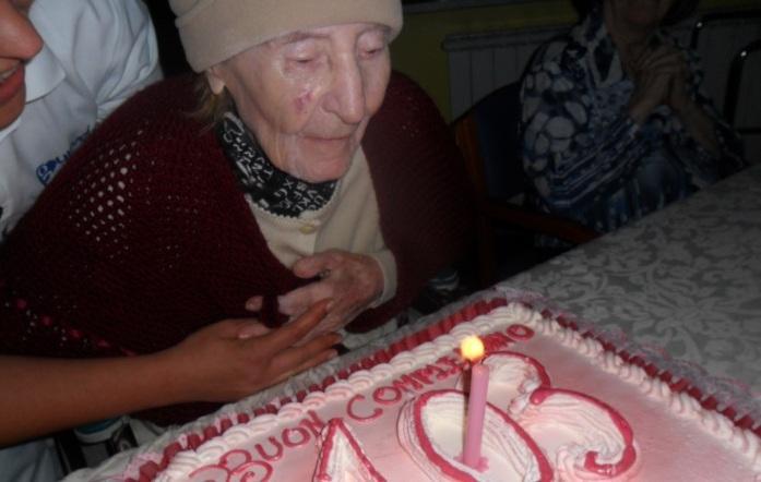 Bianca supera la soglia dei 103 anni 
