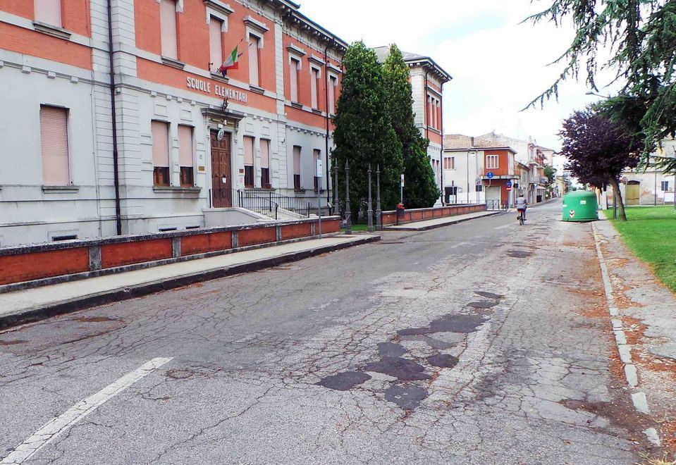 Portomaggiore, il regno delle buche 