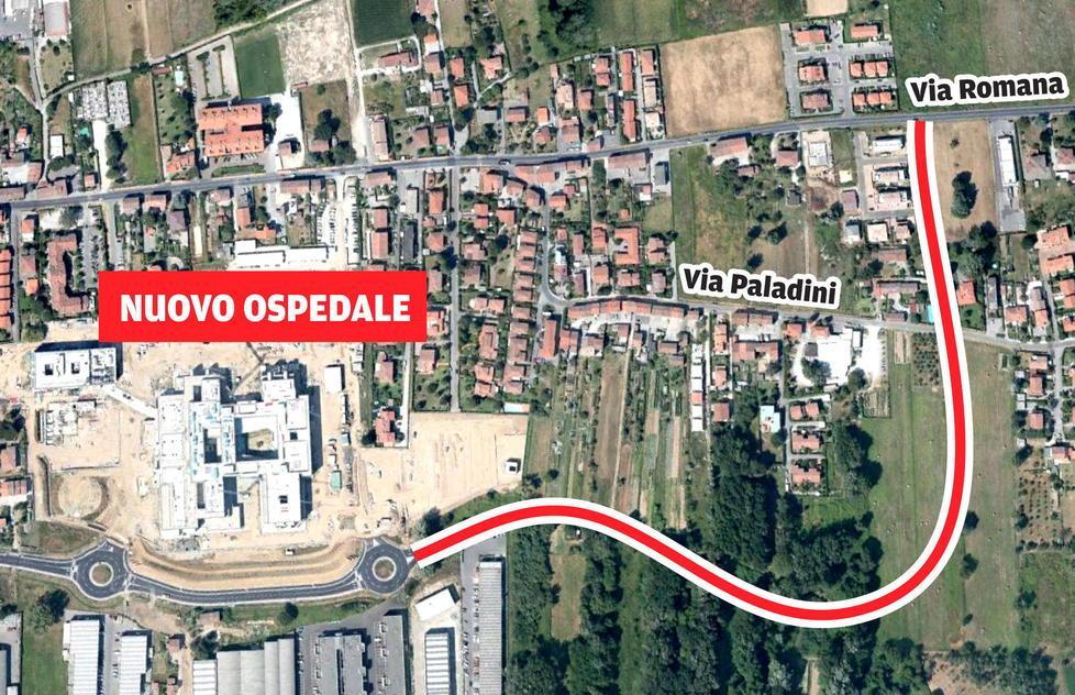 In pubblicazione il bando per la strada del nuovo ospedale 
