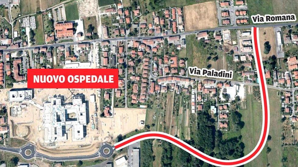 In pubblicazione il bando per la strada del nuovo ospedale
