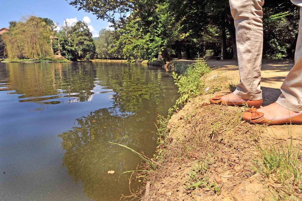 Scornio, a settembre i lavori sugli argini del lago 