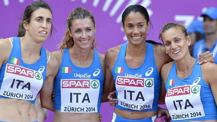 Il fotofinish beffa le donne della 4x100
