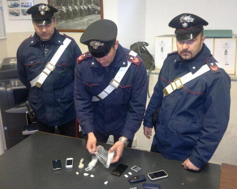 Arrestato per spaccio di cocaina durante un servizio a S. Macario 
