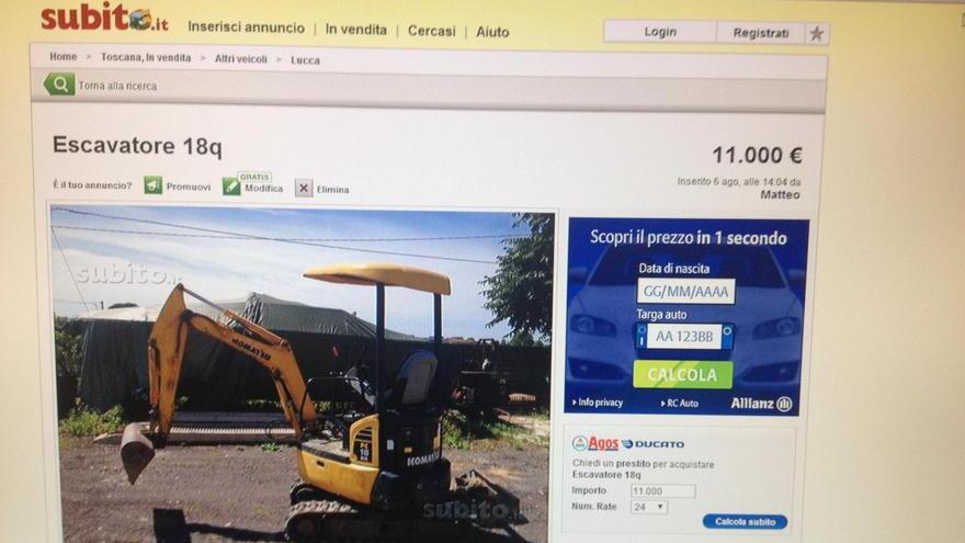 Con un assegno rubato comprano una macchina su internet