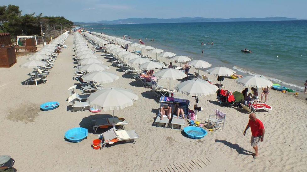 Balneari, 40% di presenze in meno