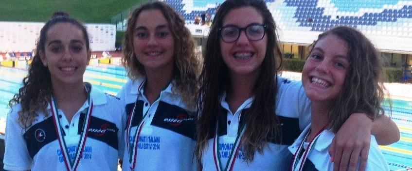 Esseci Nuoto Calenzano, un bel terzo posto 