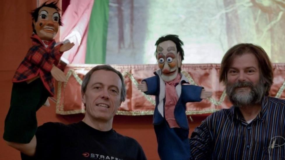 Stasera il congedo dei burattini