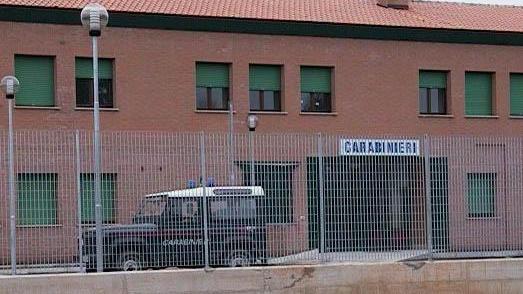 La caserma dei carabinieri di Mesola