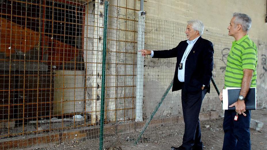 Ex-Amcm, barriere in attesa dei lavori