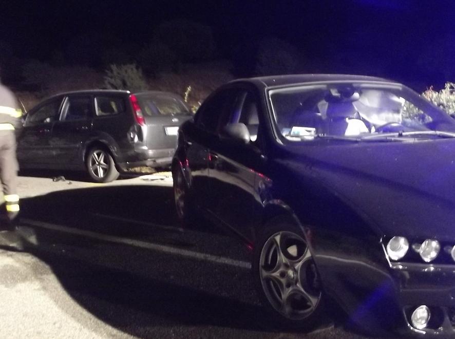 Oliena, incidente sulla strada provinciale 46 