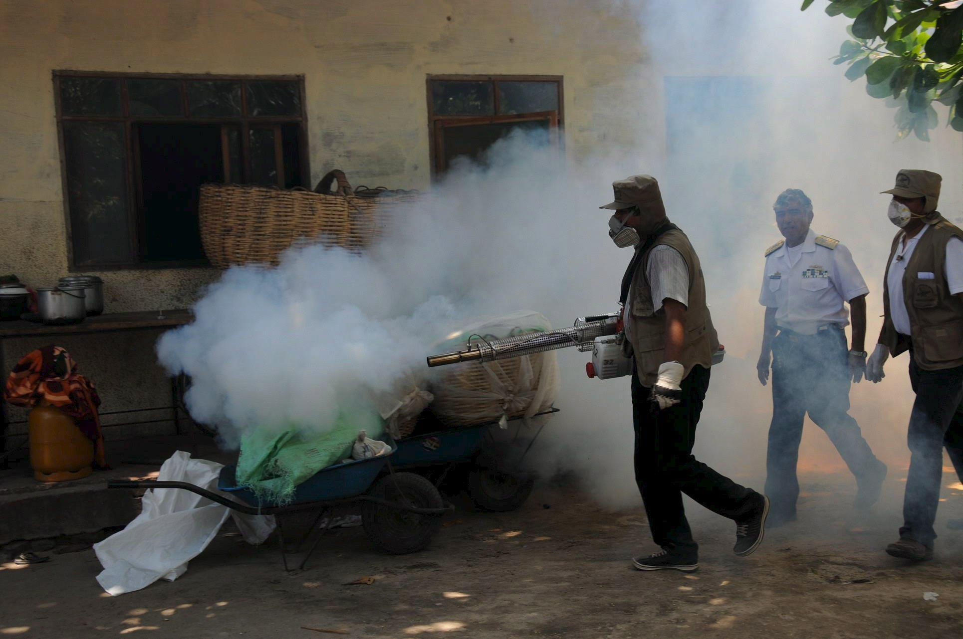 Un'imponente disinfestazione contro la Dengue