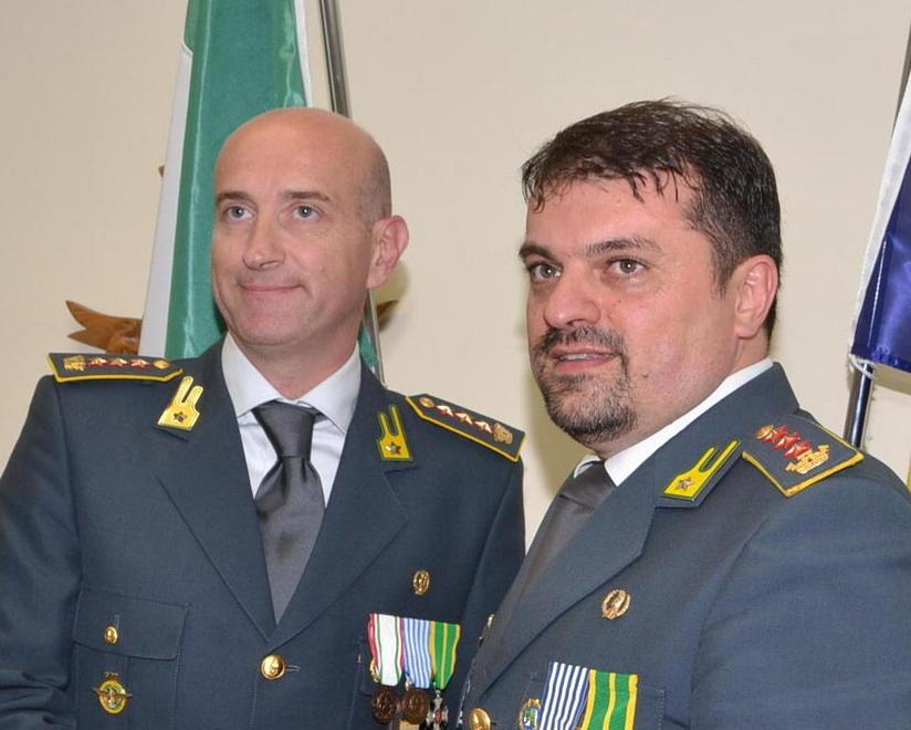 Cambio della guardia al comando delle fiamme gialle 