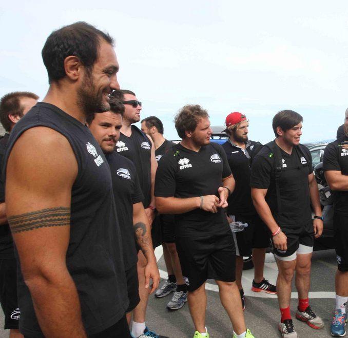 Le Zebre in amichevole col Calvisano 