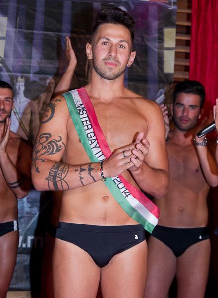 Arziom Cristofaro è Mister Gay Italia 2014 