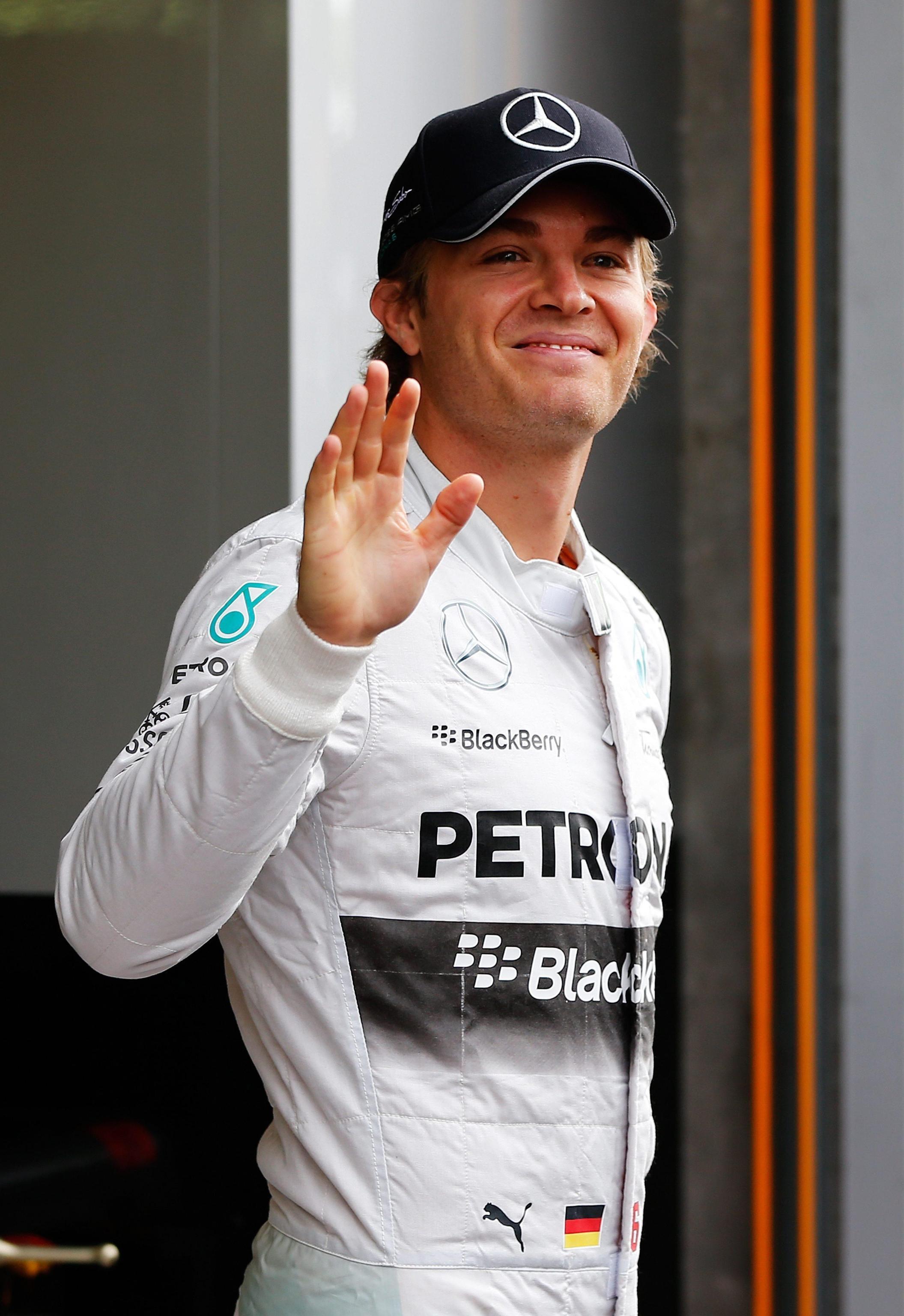 F1: Rosberg e Hamilton davanti a tutti a Spa