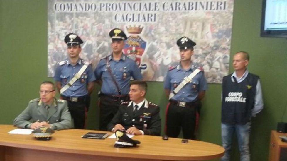 Incendi in serie, 2 arresti nel Sulcis