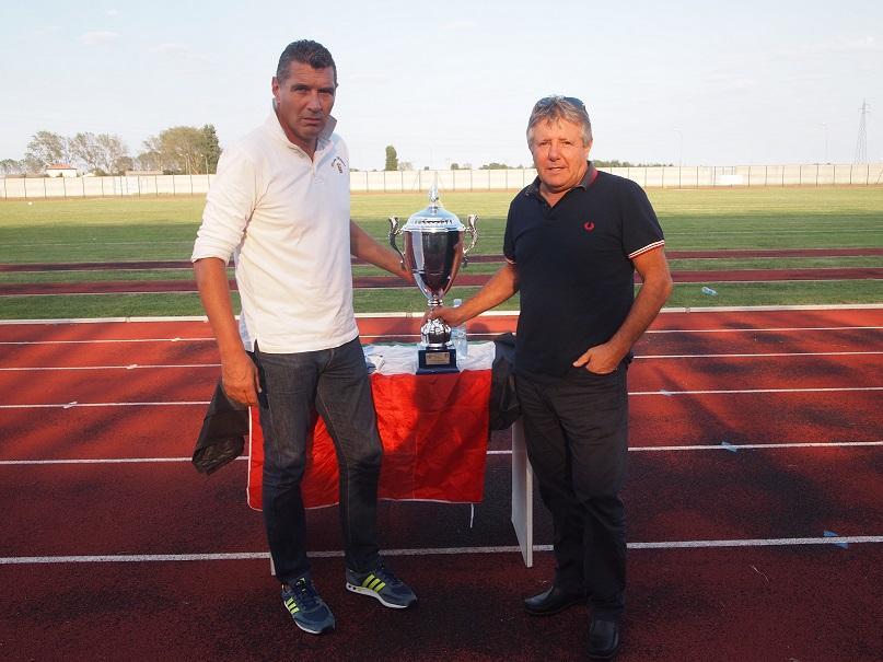 Comacchio premiato per la vittoria del campionato