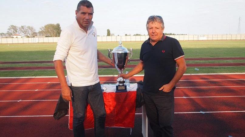 Comacchio premiato per la vittoria del campionato