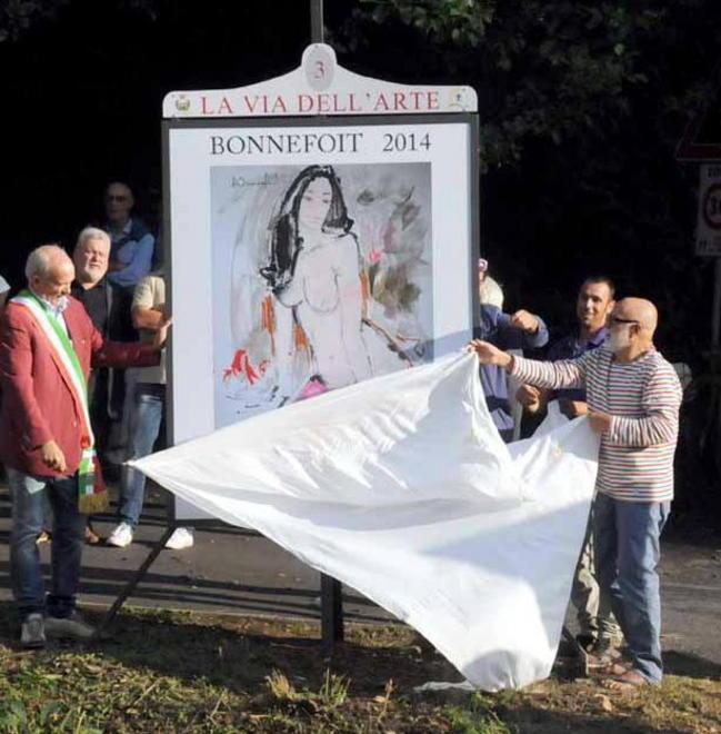 Apre la mostra di Alain Bonnefoit a Villa Schiff