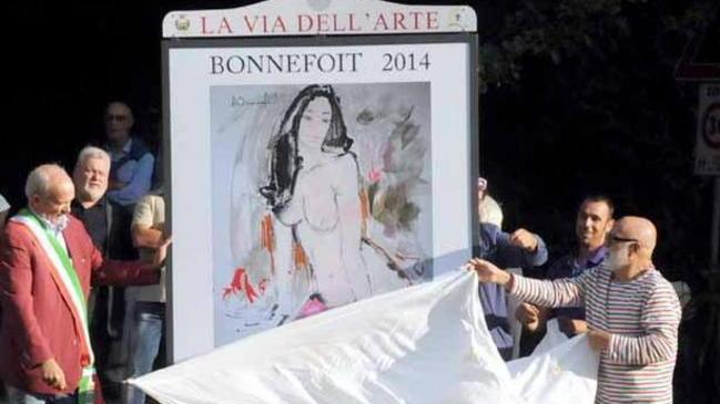 Apre la mostra di Alain Bonnefoit a Villa Schiff