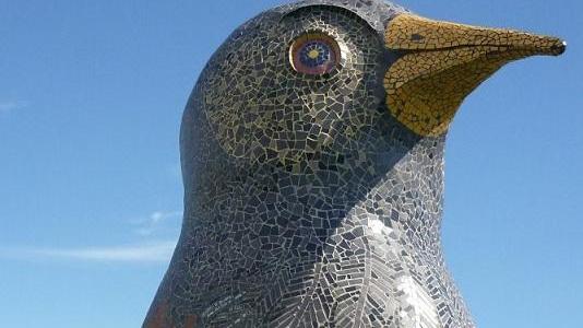 Le sculture nel Giardino del Gigante