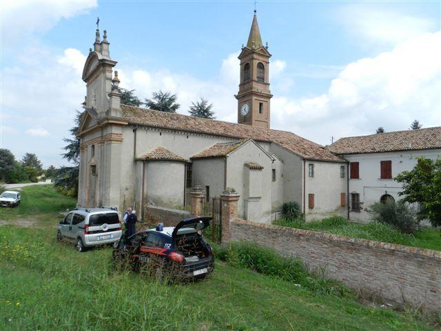 La chiesa di Gaibana