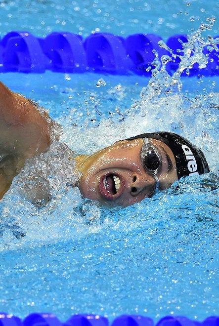 Diletta Carli ottava nella finale nei 400 sl: «Va bene così»