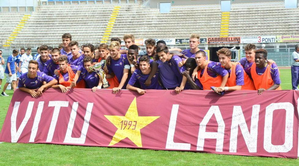 Timbro della Fiorentina nel Memorial Vitulano 