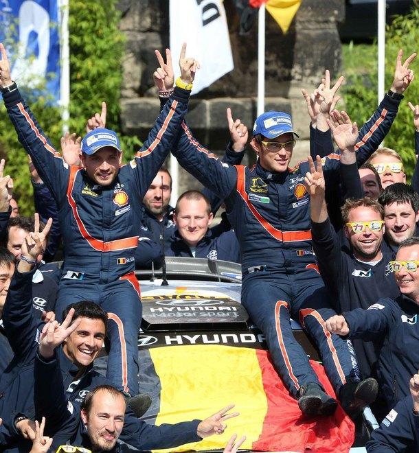 Il belga Neuville firma la prima vittoria del marchio Hyundai 