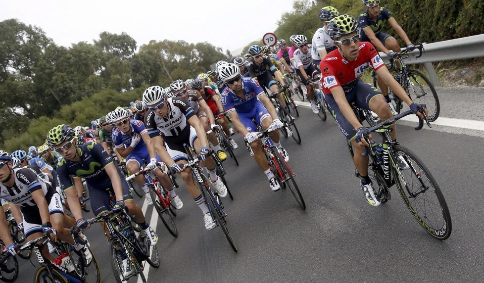 Vuelta, tappa a Bouhanni in rosso finisce Valverde 