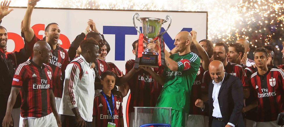 Spetta al Milan alzare la Coppa