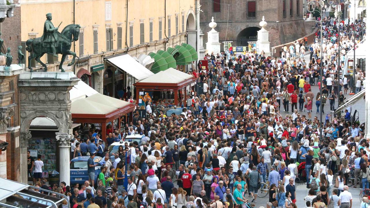 Pienone con il Buskers Festival
