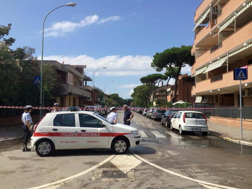 Il maltempo ha divelto le targhe: 9 sono state trovate 