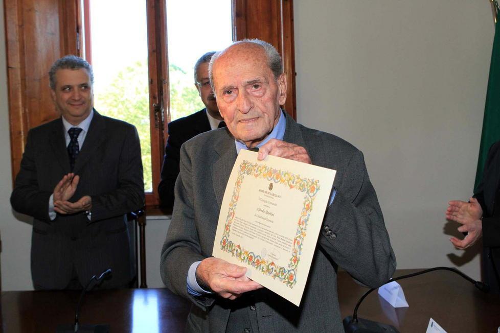 Le ultime parole di Alfredo Martini per ricordare Vincenzo Torriani 