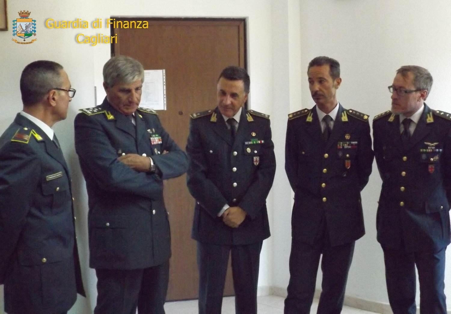 Guardia di Finanza, il comandante generale Capolupo visita la tenenza di Sanluri 
